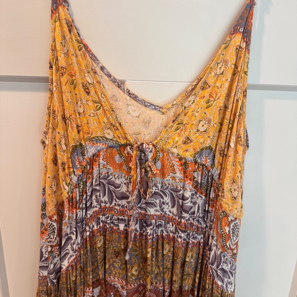Cupshe Sundress, M, Euc, Multi Color Print - image 6